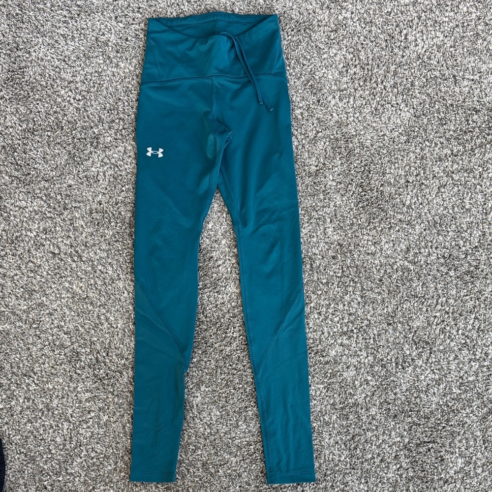 Under Armour Teal High-Waisted Leggings